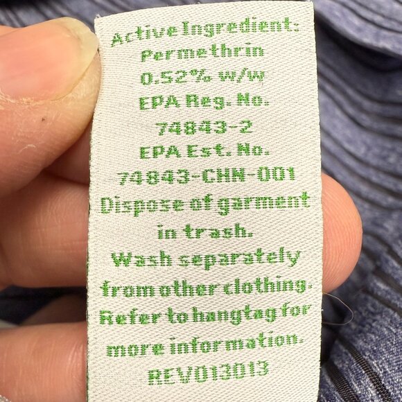 EUC Women's EXOFFICIO Bugs Away Modena Tunic‎ Top Gray | Size L (12-14) - Picture 13 of 14